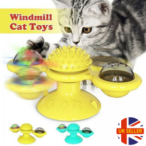 Cat Toy Turning Windmill