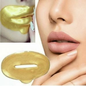 5 x Lip Gel Patch Mask Beauty plush Plump Pump Pout Collagen Gold Anti Wrinkle