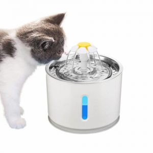 Auto LED Electric Pet Water Fountain